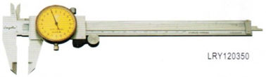 0 mm - 200 mm stal nierdzewna Zacisk / Dial Vernier Caliper podwójne wstrząsy