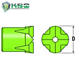 Wysokiej wytrzymałości 45mm 2 &quot;H25 Krzyż Bity stalowe CNC Wiertła
