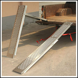 Regulowane światła - ważony 1000lbs Steel Folding Rampy do załadunku pojazdów ATV / Vans