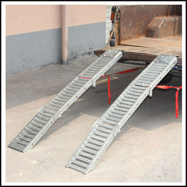 Regulowane światła - ważony 1000lbs Steel Folding Rampy do załadunku pojazdów ATV / Vans